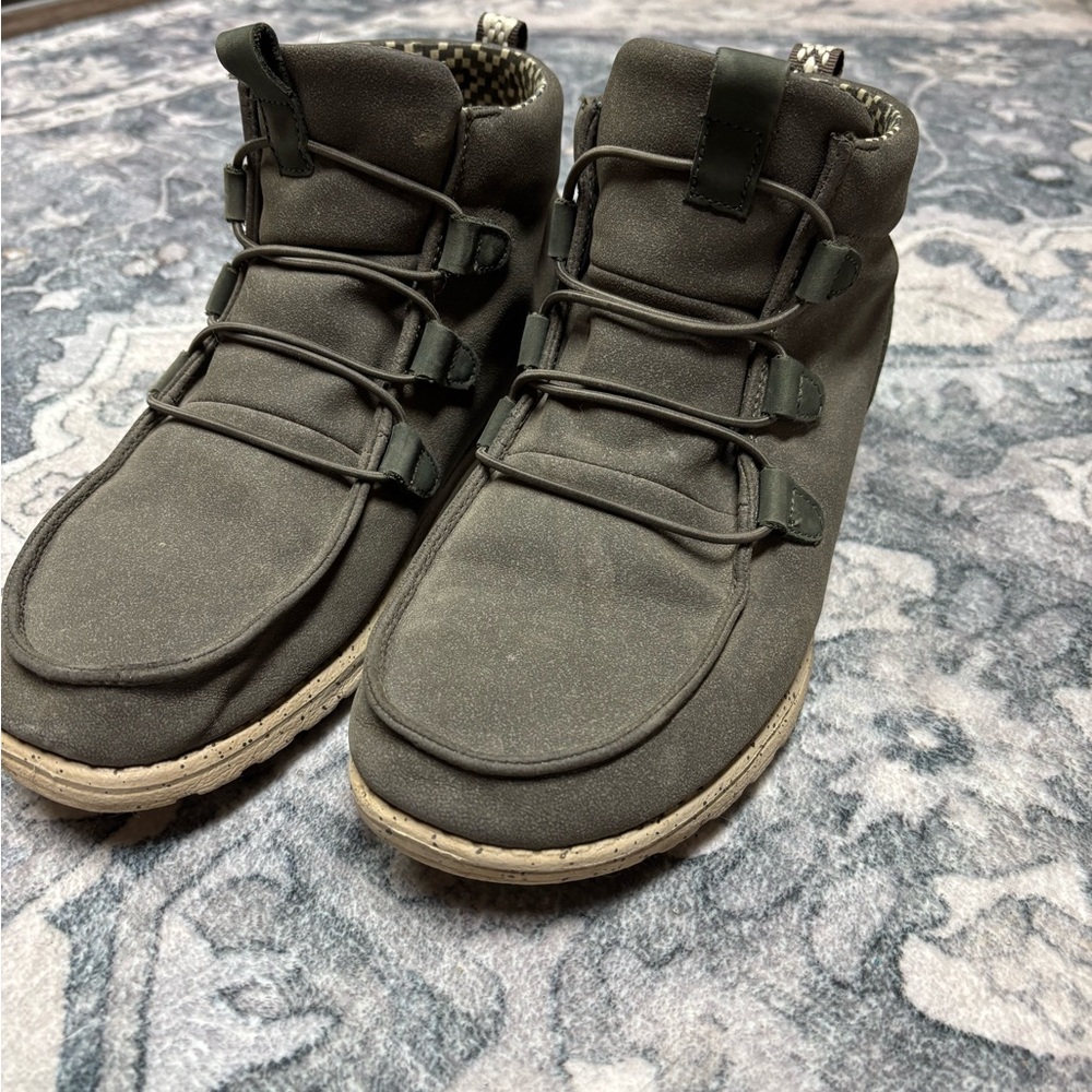 Hey Dude Lea Coffee Ankle Boots